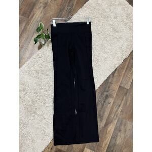 Athleta Size Small Black Gusset CoolMax Yoga Pants